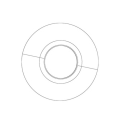 Scut termic 2030-016-239-0001 pentru turbine MITSUBISHI model TD025 