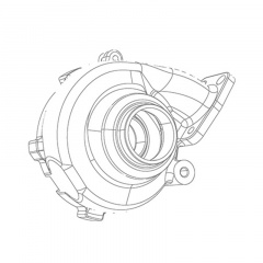 Galerie evacuare 2100-010-526-0001 pentru turbine MITSUBISHI model TF035