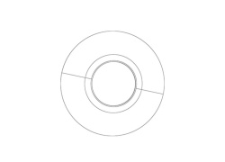 Scut termic 2030-016-239-0001 pentru turbine MITSUBISHI model TD025 