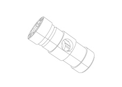 Bucsa de cupru 1700-010-044B pentru turbina model GT1238Z  GT1444Z  GT1446SZ  GTB14  GTB1446VZ  GTB1449VZ  GTC1238VZ  GTC1244VZ  GTC1444VZ  GTC1446MVZ  GTC1446VMZ  GTC1446VZ  GTC1549MVZ  GTD1244MVZ  GTD1449VZ  GTD2255  MGT1549ZDL