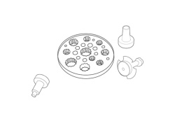 Kit reparatie 5000-050-003C-0001 pentru turbine  MITSUBISHI model TF035HL